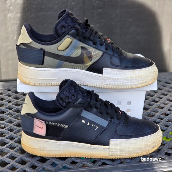 ❤️️SOLD!!!❤️Men’s 10 Nike Air Force 1 Low Drop Type N.354 'Pink Tint' CI0054-001 - Picture 2 of 6